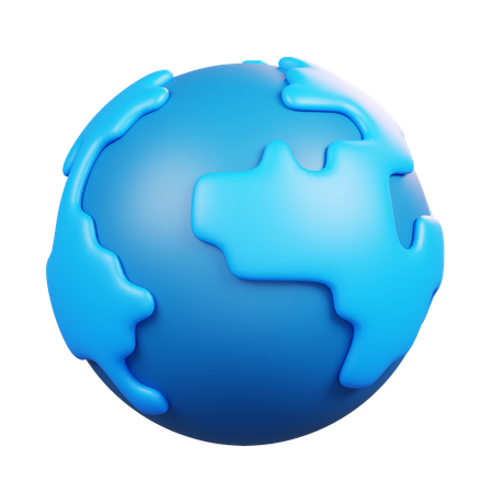 Earth  3D Icon