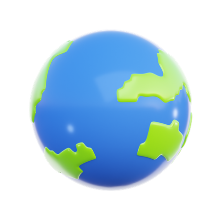 地球  3D Icon