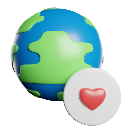 Earth  3D Icon