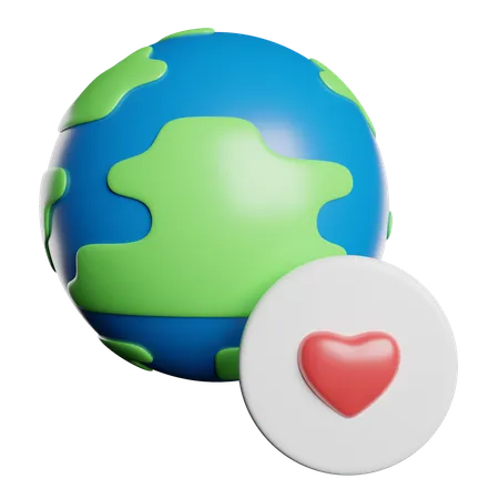 Earth  3D Icon