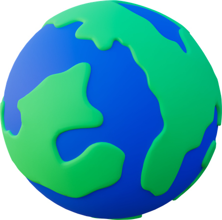 Earth  3D Icon