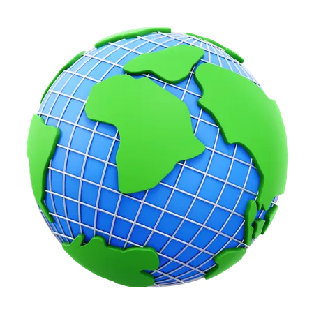 Earth  3D Icon