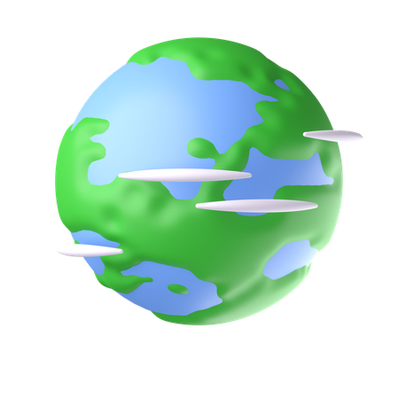 Earth  3D Icon