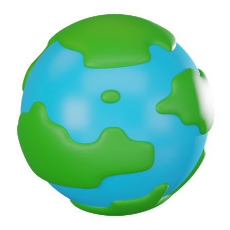 Earth  3D Icon