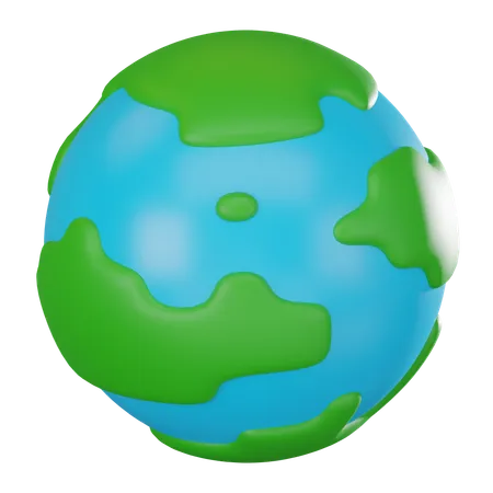 Earth  3D Icon