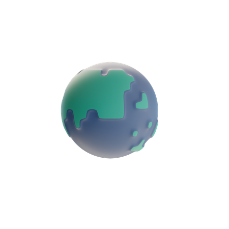 Earth  3D Icon