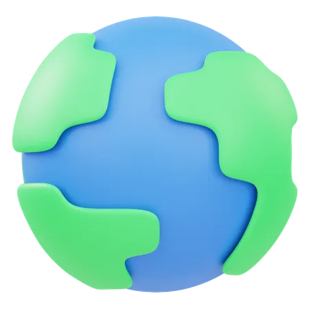 Earth  3D Icon