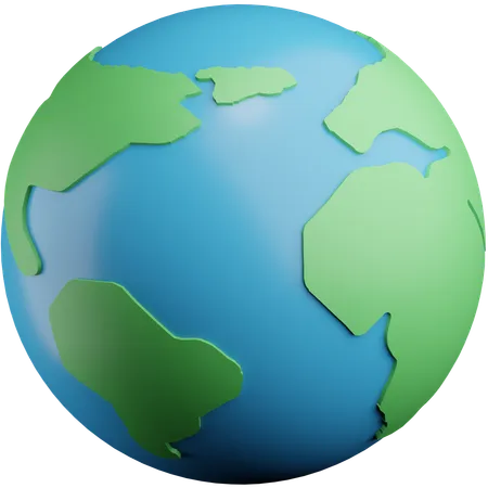 Earth  3D Icon