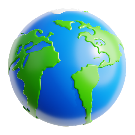 Earth  3D Icon