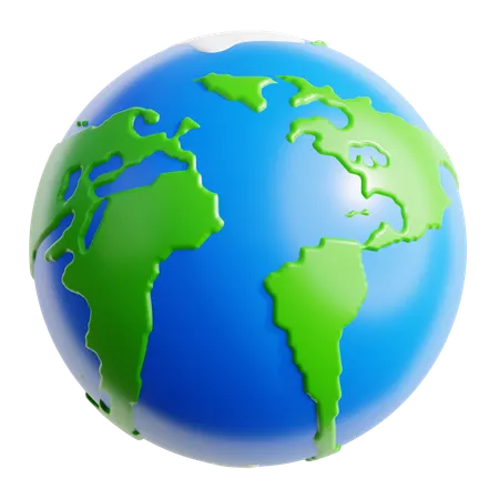 Earth  3D Icon