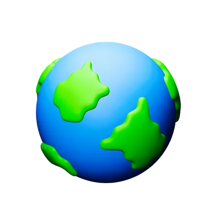 Earth  3D Icon