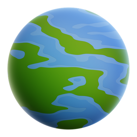 EARTH  3D Icon