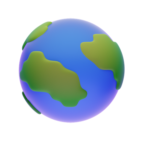 Earth  3D Icon