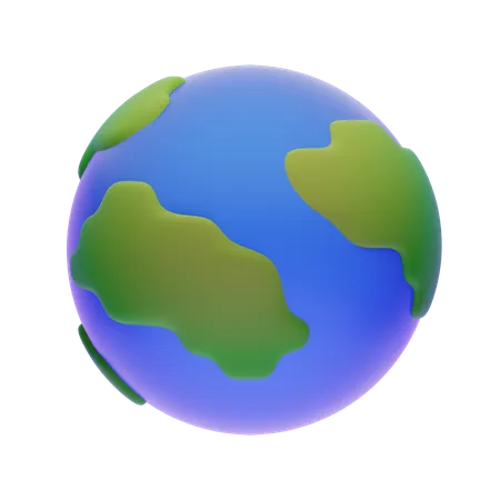 Earth  3D Icon