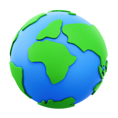 Earth  3D Icon