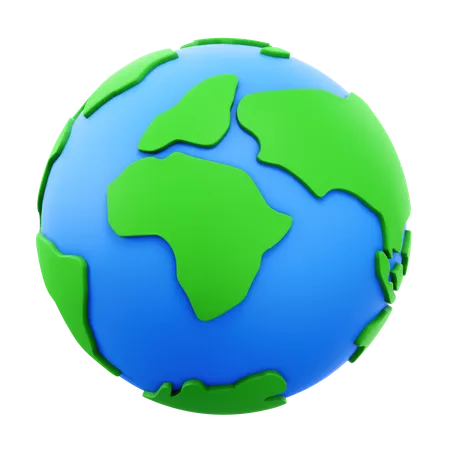 Earth  3D Icon