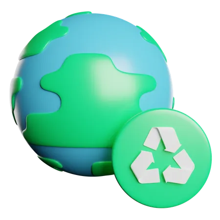 Earth  3D Icon