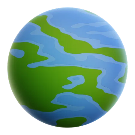 EARTH  3D Icon