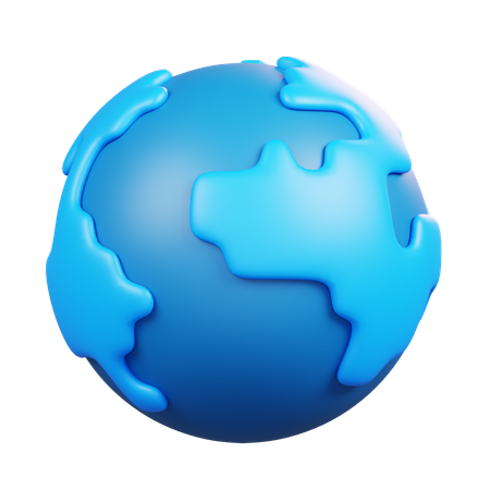 Earth  3D Icon