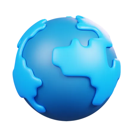 Earth  3D Icon