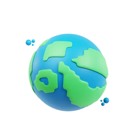 Earth  3D Icon