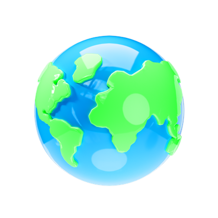 Earth  3D Icon