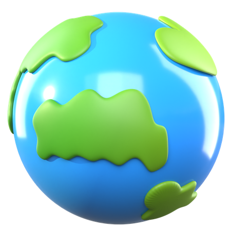 Earth  3D Icon