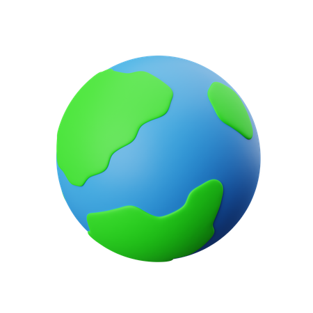 Earth  3D Icon