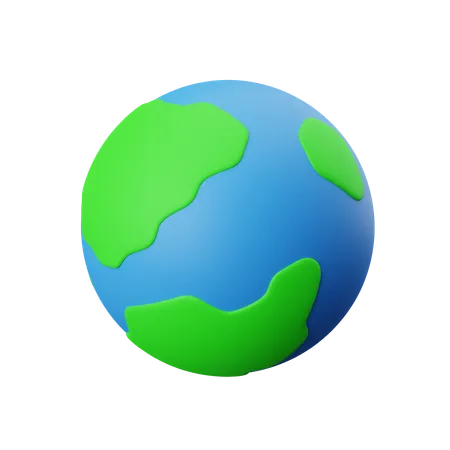 Earth  3D Icon