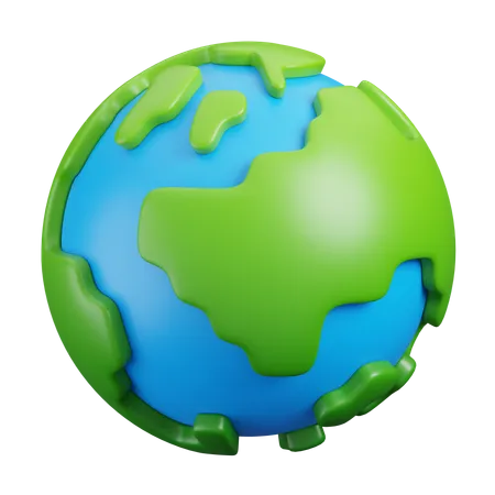 Earth  3D Icon