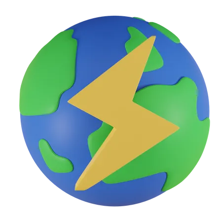 Earth  3D Icon