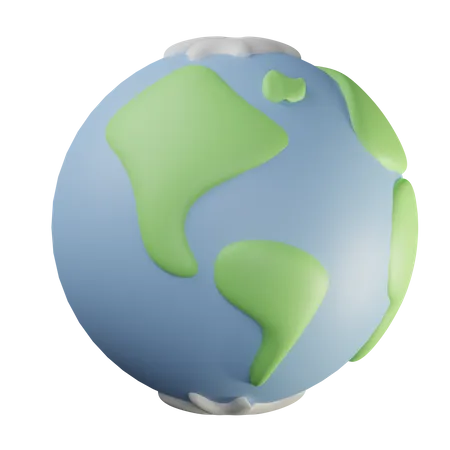 Earth  3D Icon