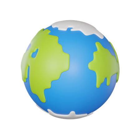 Earth  3D Icon