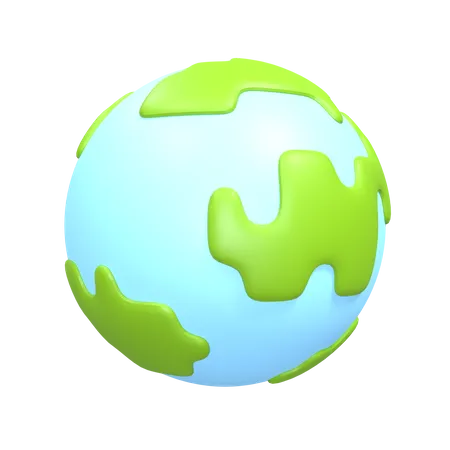 Earth  3D Icon