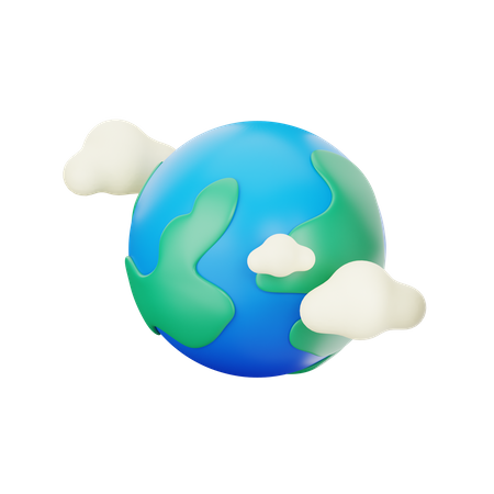 Earth  3D Icon