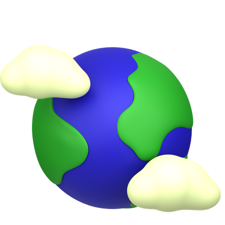 Earth  3D Icon