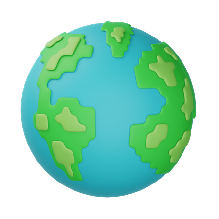 Earth  3D Icon