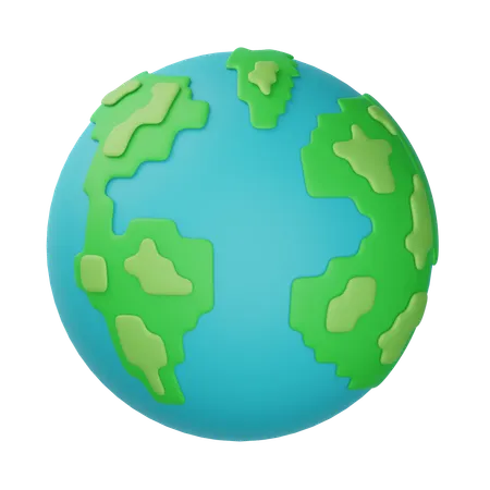 Earth  3D Icon