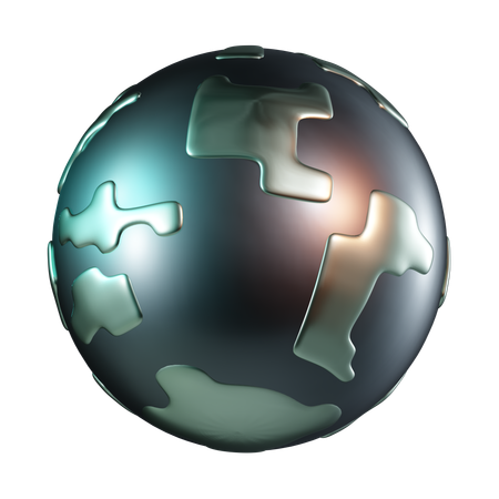 Earth  3D Icon