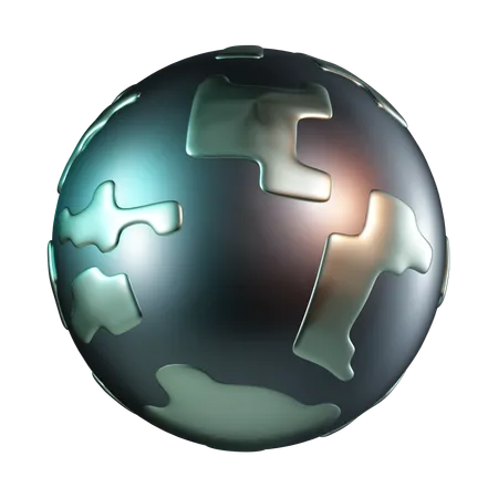 Earth  3D Icon