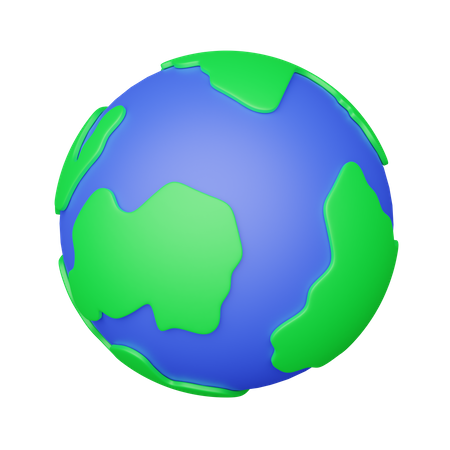 Earth  3D Icon