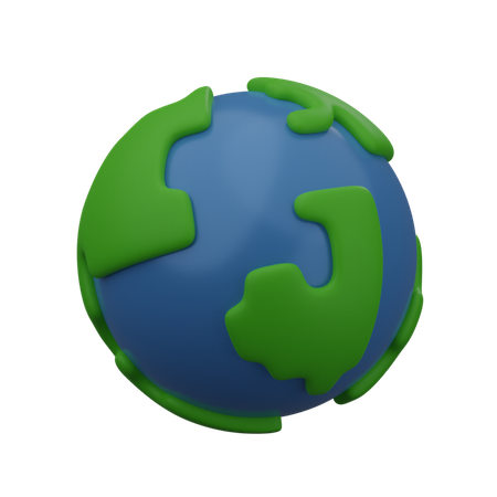 Earth  3D Icon