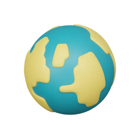 Earth  3D Icon