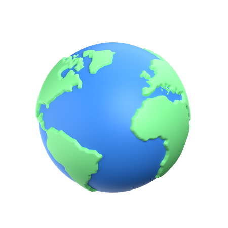 Earth  3D Icon