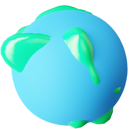 Earth  3D Icon