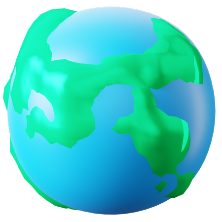 Earth  3D Icon