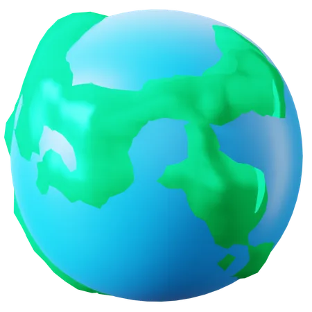 Earth  3D Icon