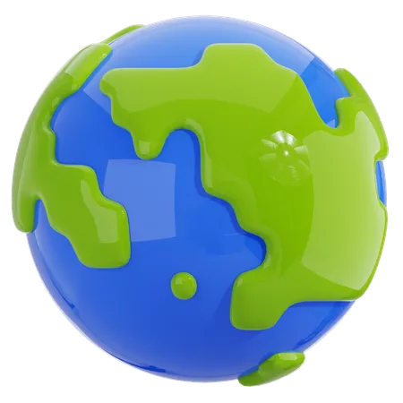 Earth  3D Icon