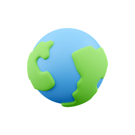 Earth  3D Icon