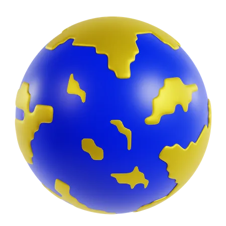 Earth  3D Icon